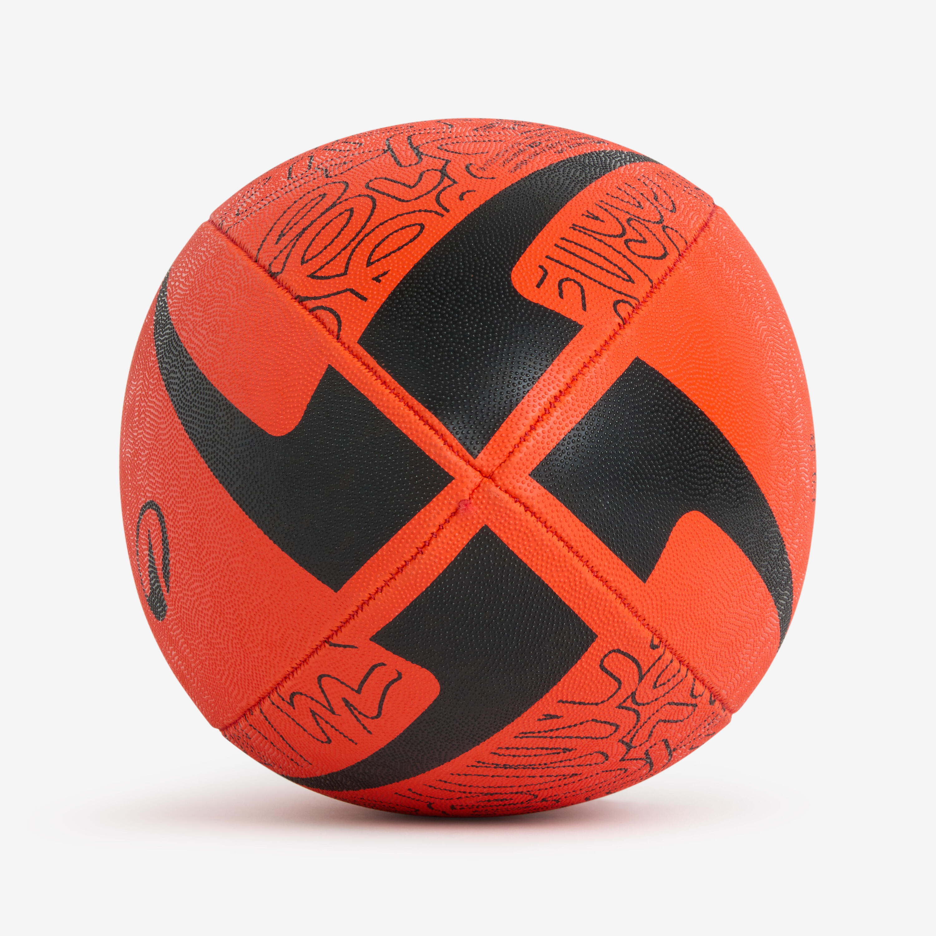 Rugby Beginner Ball Size 4 - Orange 3/5