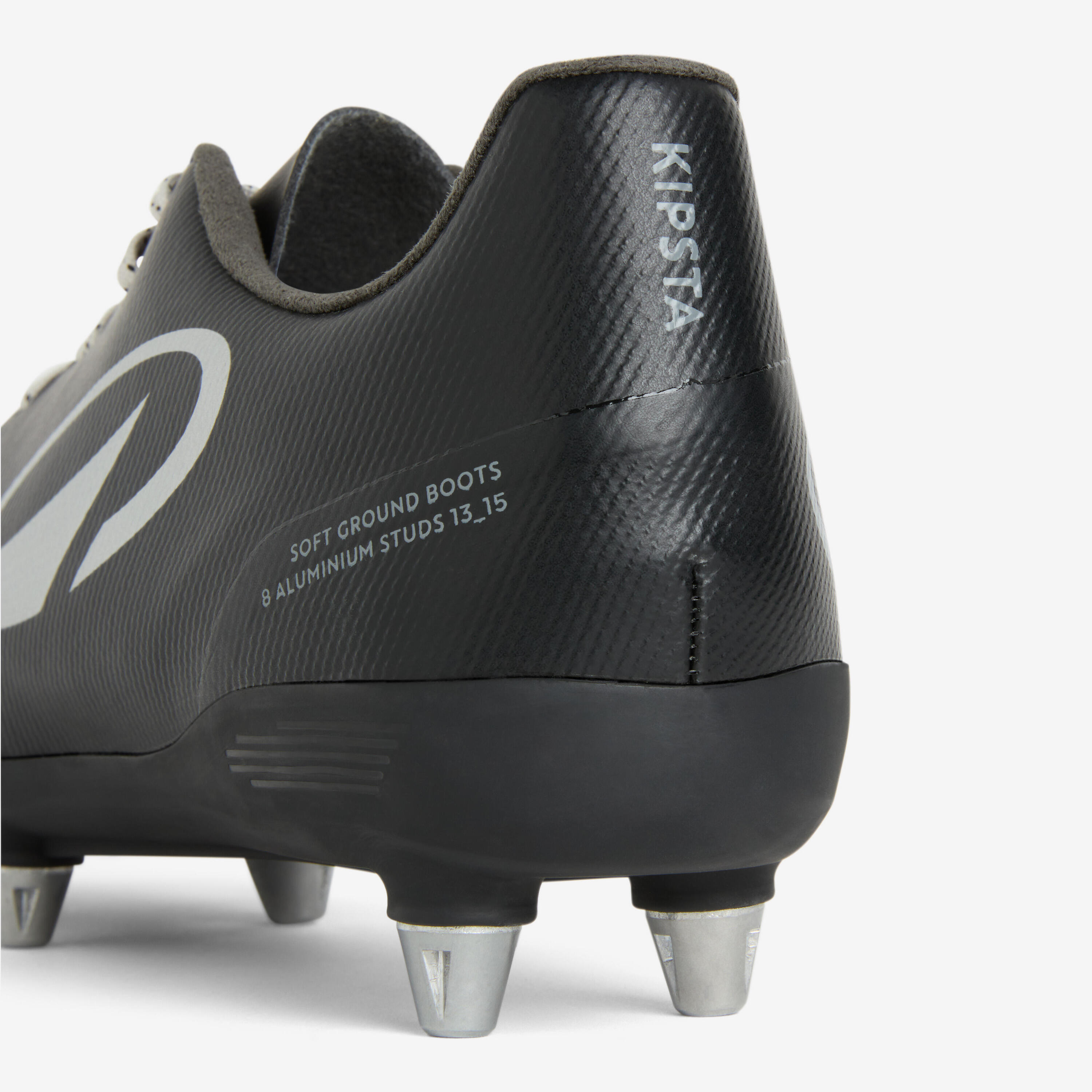 Adult Rugby Boots Impact R500 SG8 - Black 3/6