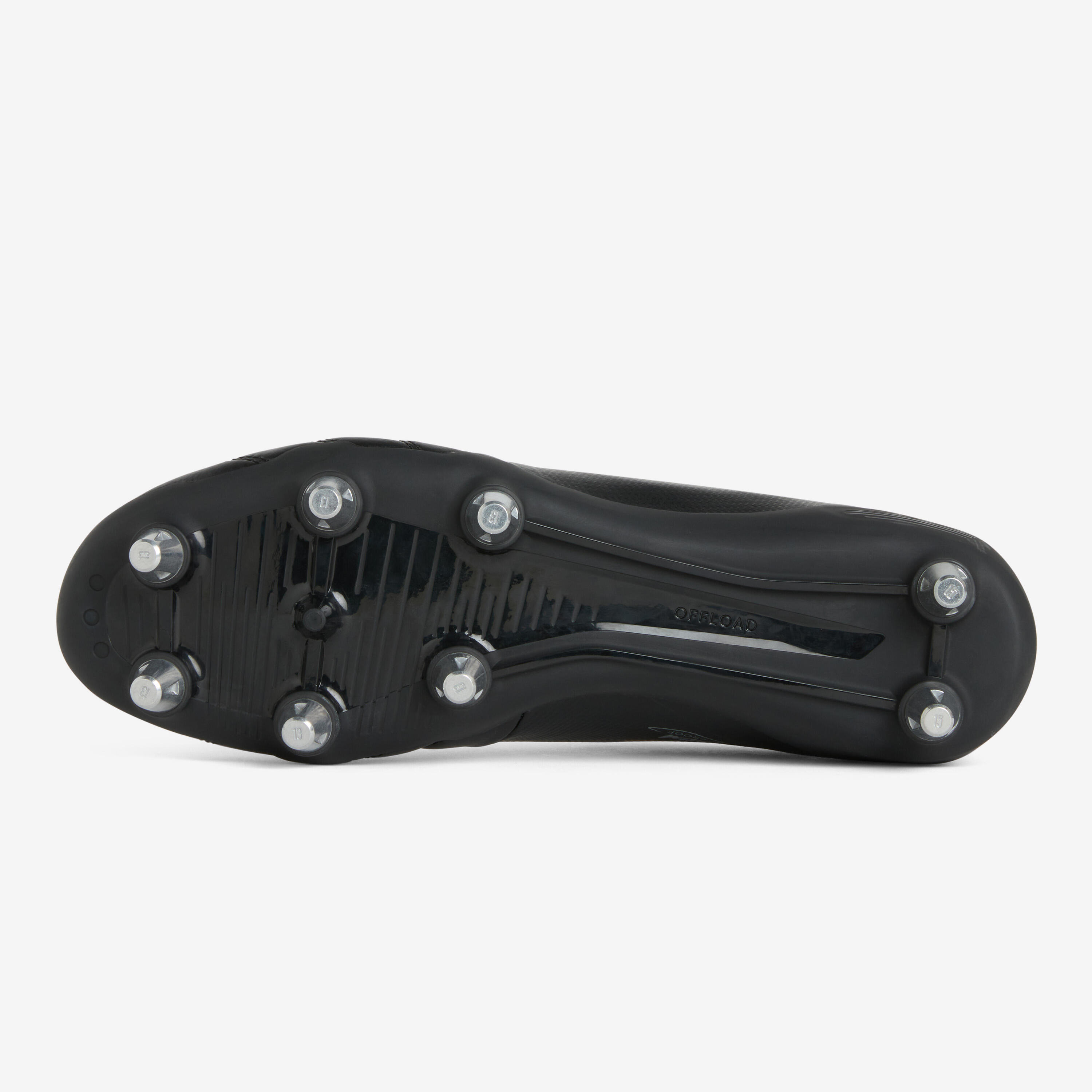 Adult Rugby Boots Impact R500 SG8 - Black 4/6