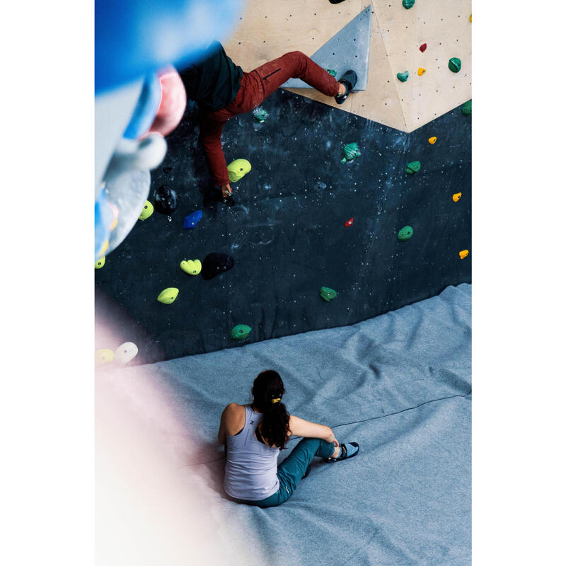 Pantalon confortabil escaladă Vertika verde damă