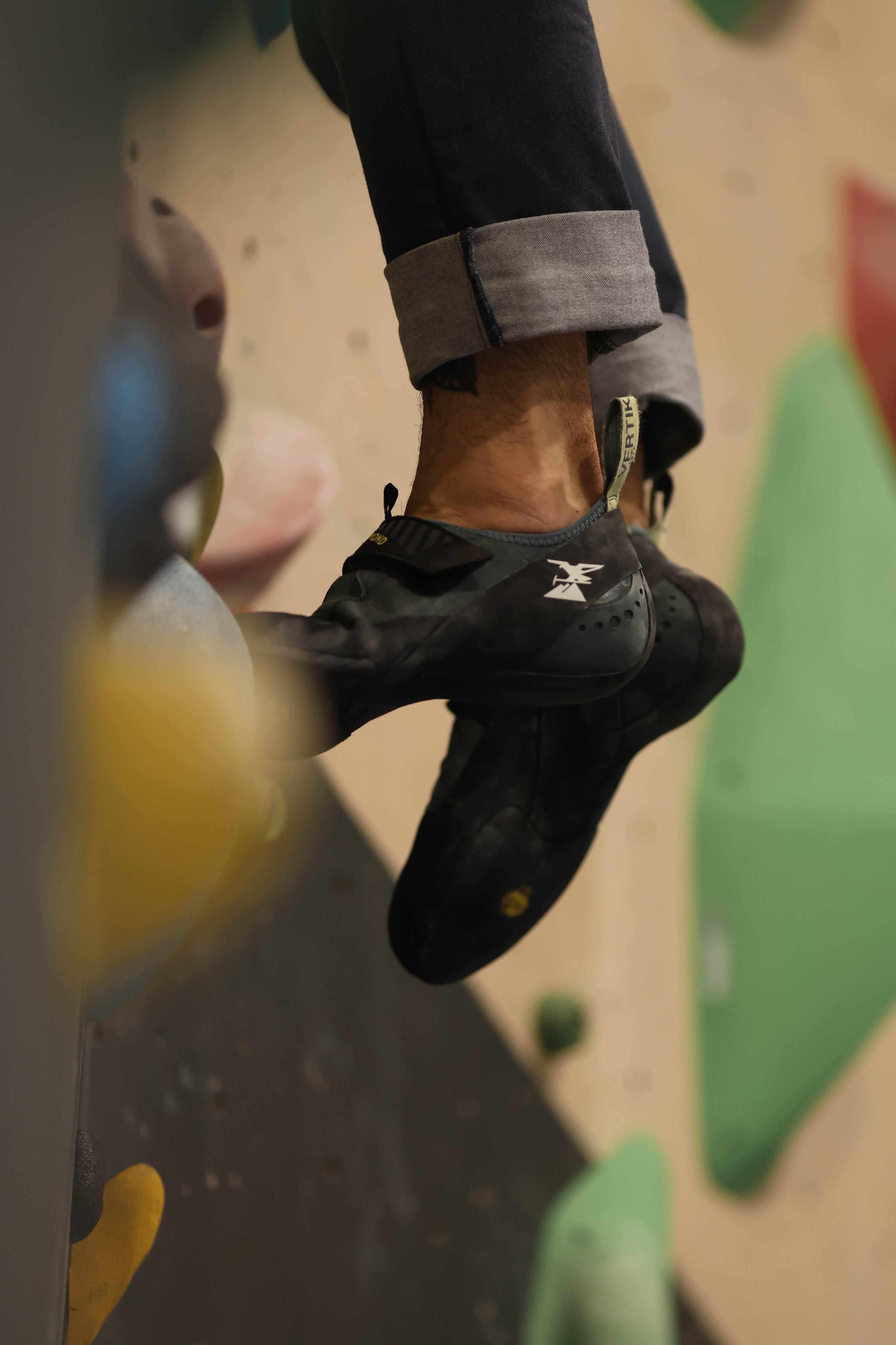 Gebraucht - Herren Kletterschuhe ‒ Vertika Soft grün  13/14