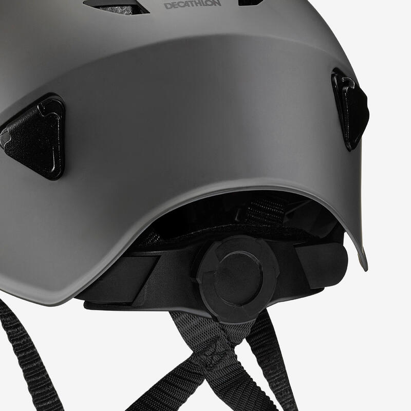 Casque canyoning gris jaune - mk 100