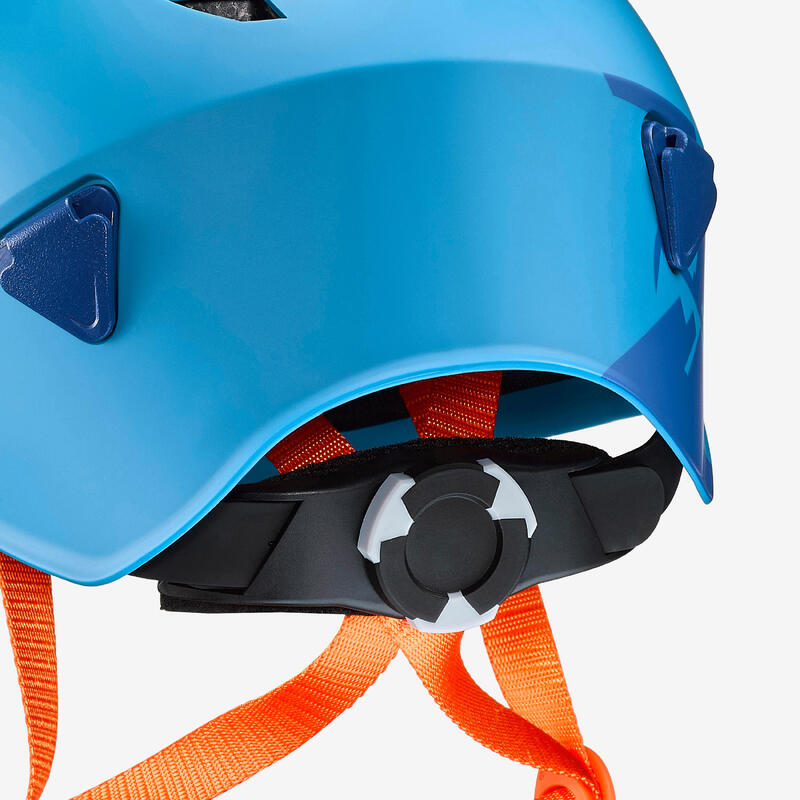 CASQUE D'ESCALADE ET D'ALPINISME - ROCK BLEU