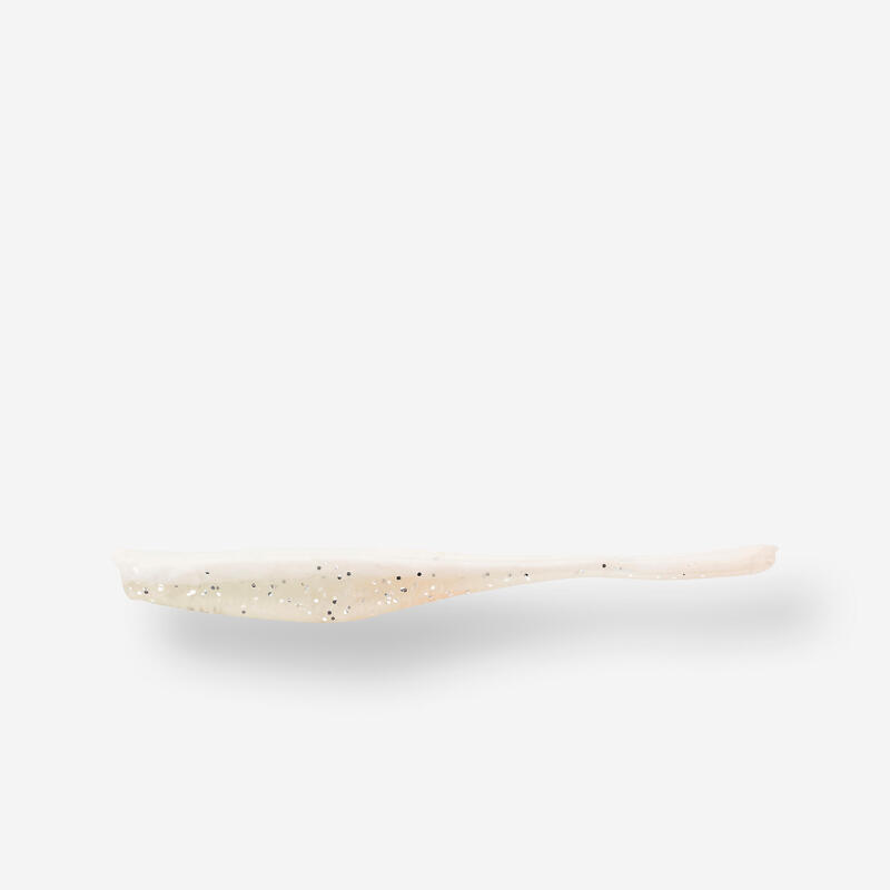 LEURRE SOUPLE FINESS AVEC ATTRACTANT WXM YUBARI FINSS 75 BLANC