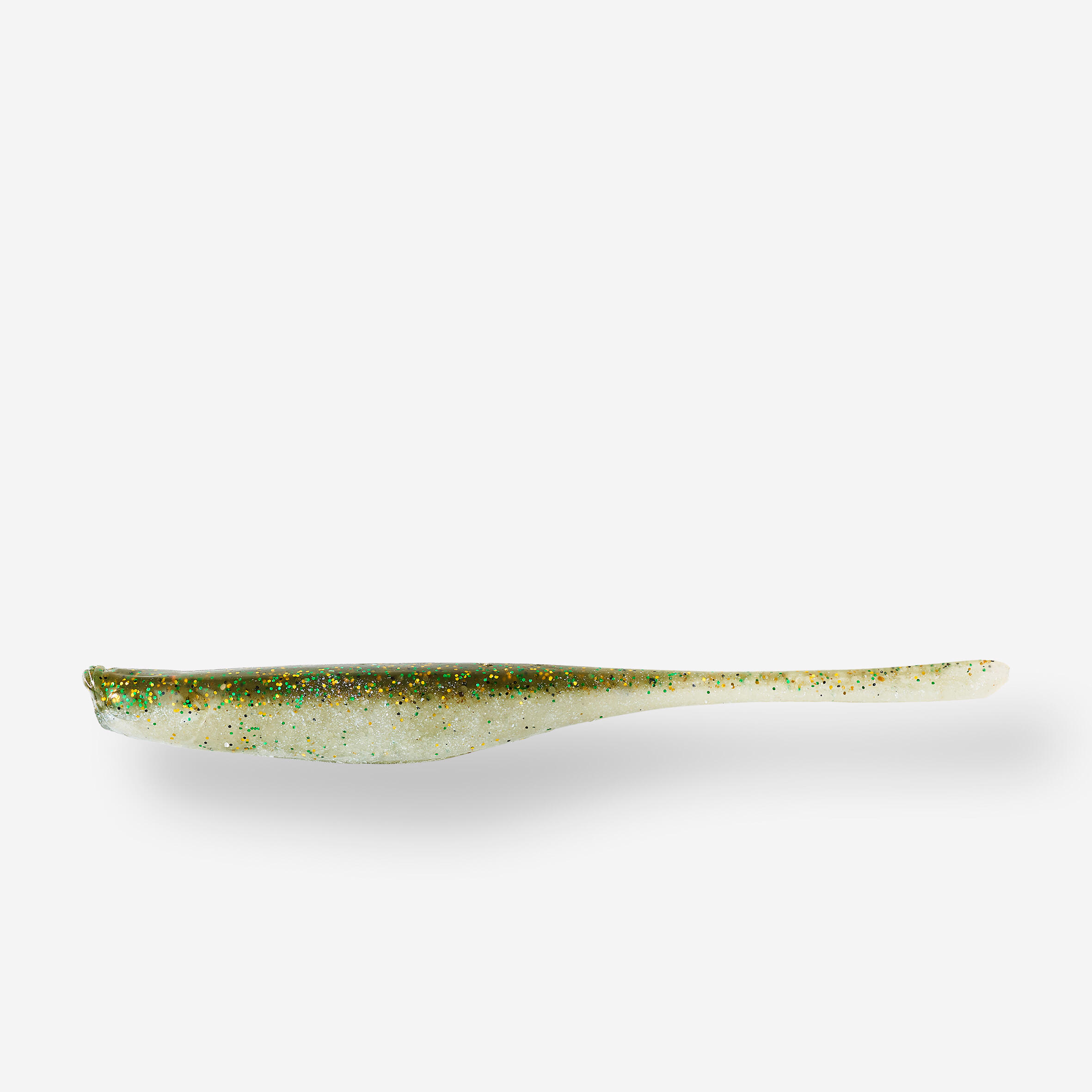Señuelo Flexible Finesse Atrayente WXM Yubari Finss 130 Verde 6/8