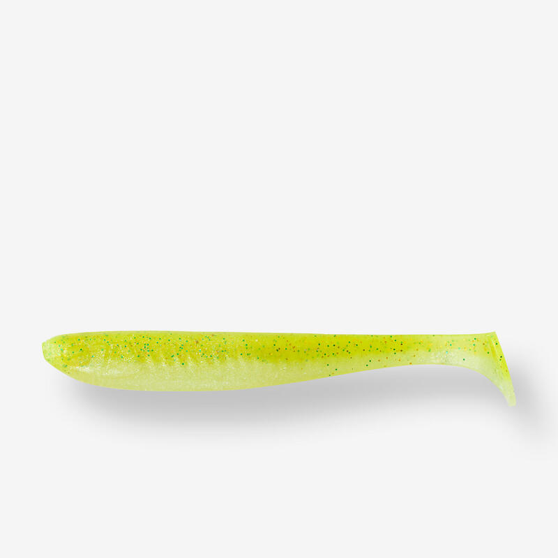 LEURRE SOUPLE SHAD AVEC ATTRACTANT WXM YUBARI SHD 120 CHARTREUSE