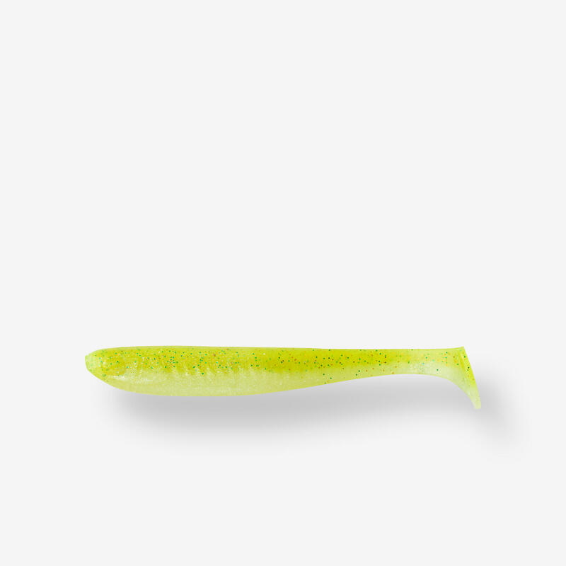 LEURRE SOUPLE SHAD AVEC ATTRACTANT WXM YUBARI SHD 62 CHARTREUSE