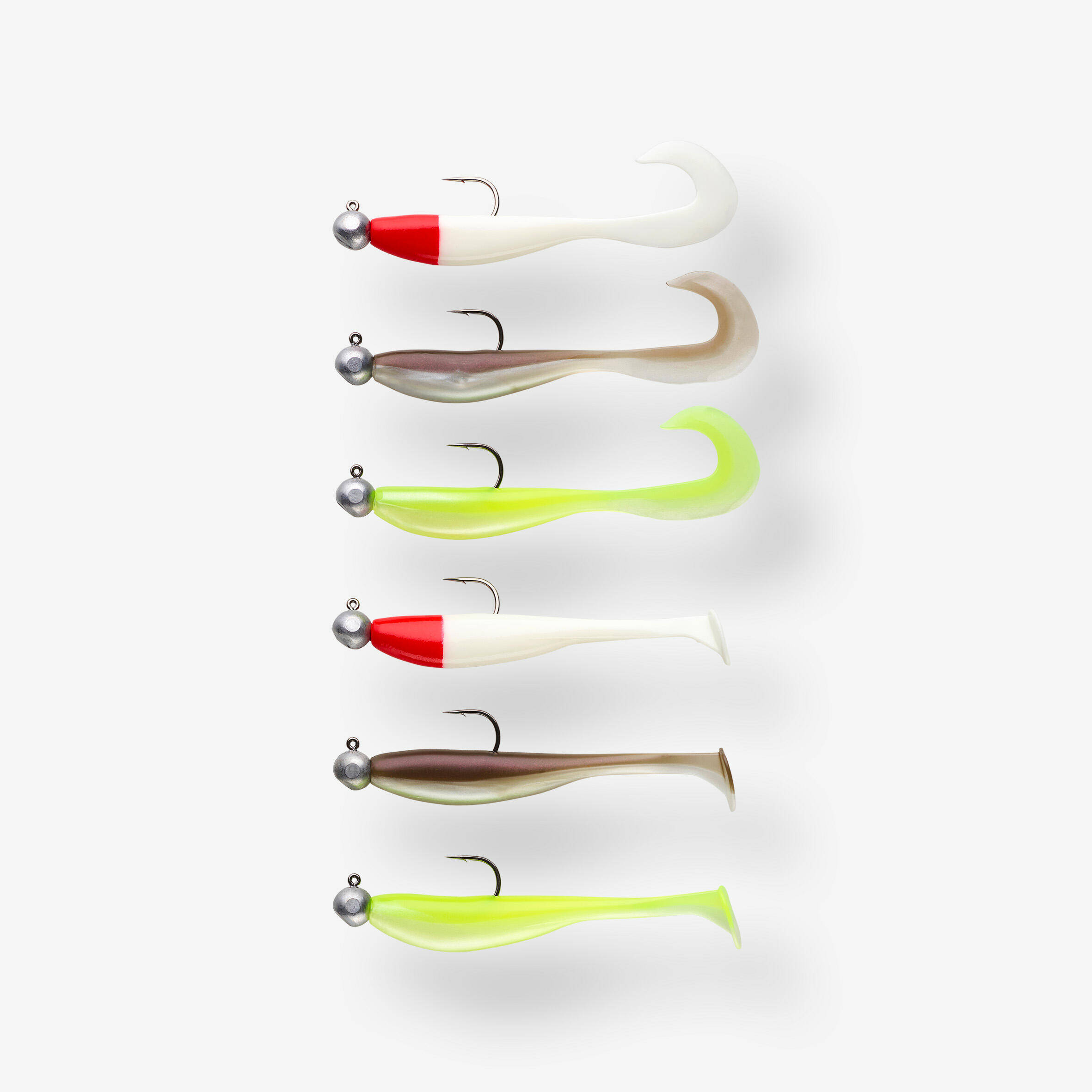 RIGGED SOFT LURES KIT NATORI SHD 75 / GRB 80 RTC -  1