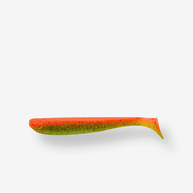 LEURRE SOUPLE SHAD AVEC ATTRACTANT WXM YUBARI SHD 62 ORANGE