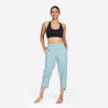 Dhoti Bottoms with High Waistbands for Women - Frozen Green