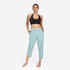 Dhoti Bottoms with High Waistbands for Women - Frozen Green
