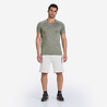 Basic Cardio Training T-Shirt TS 100 - Khaki Green