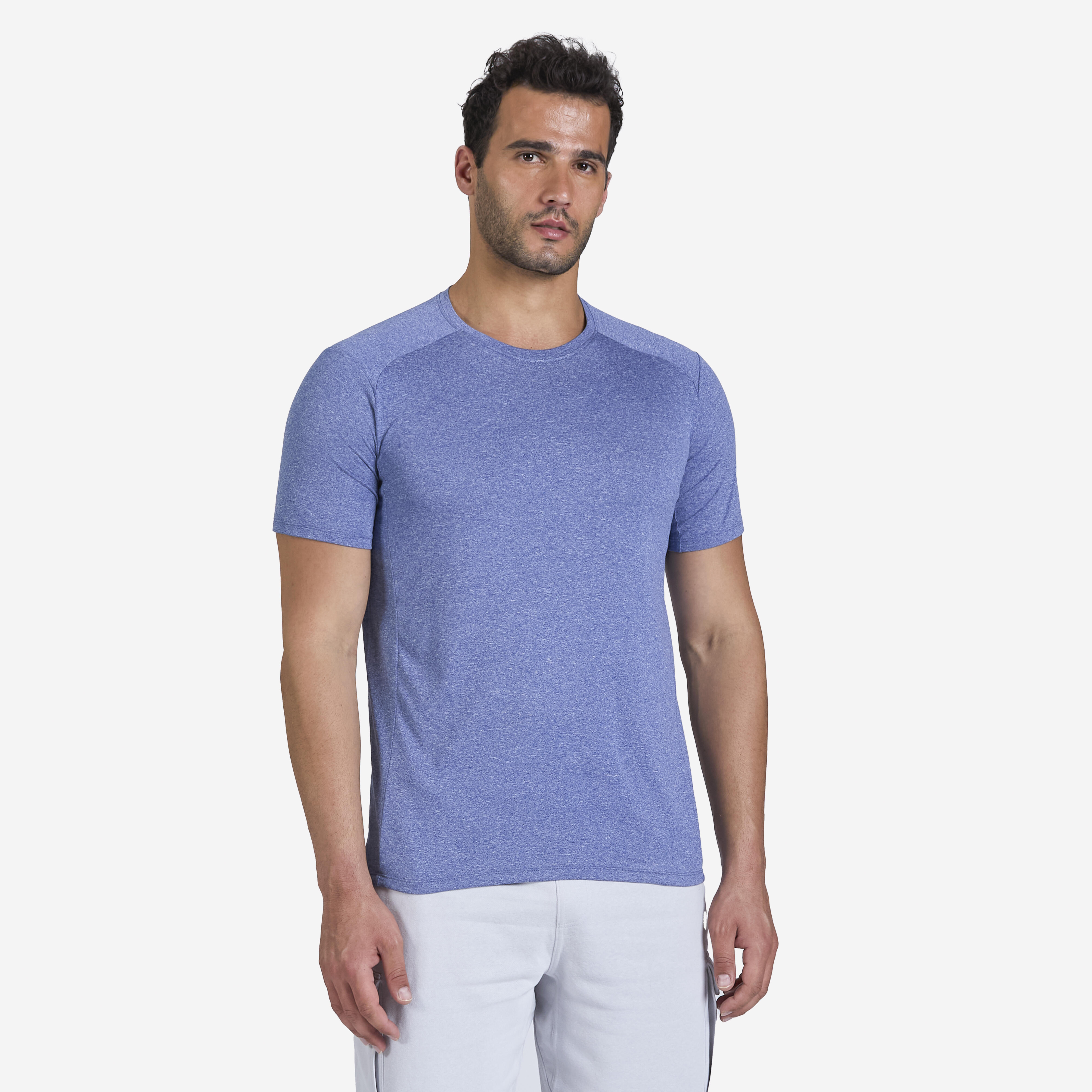 Basic Cardio Training T-Shirt TS 100 - Comet Blue