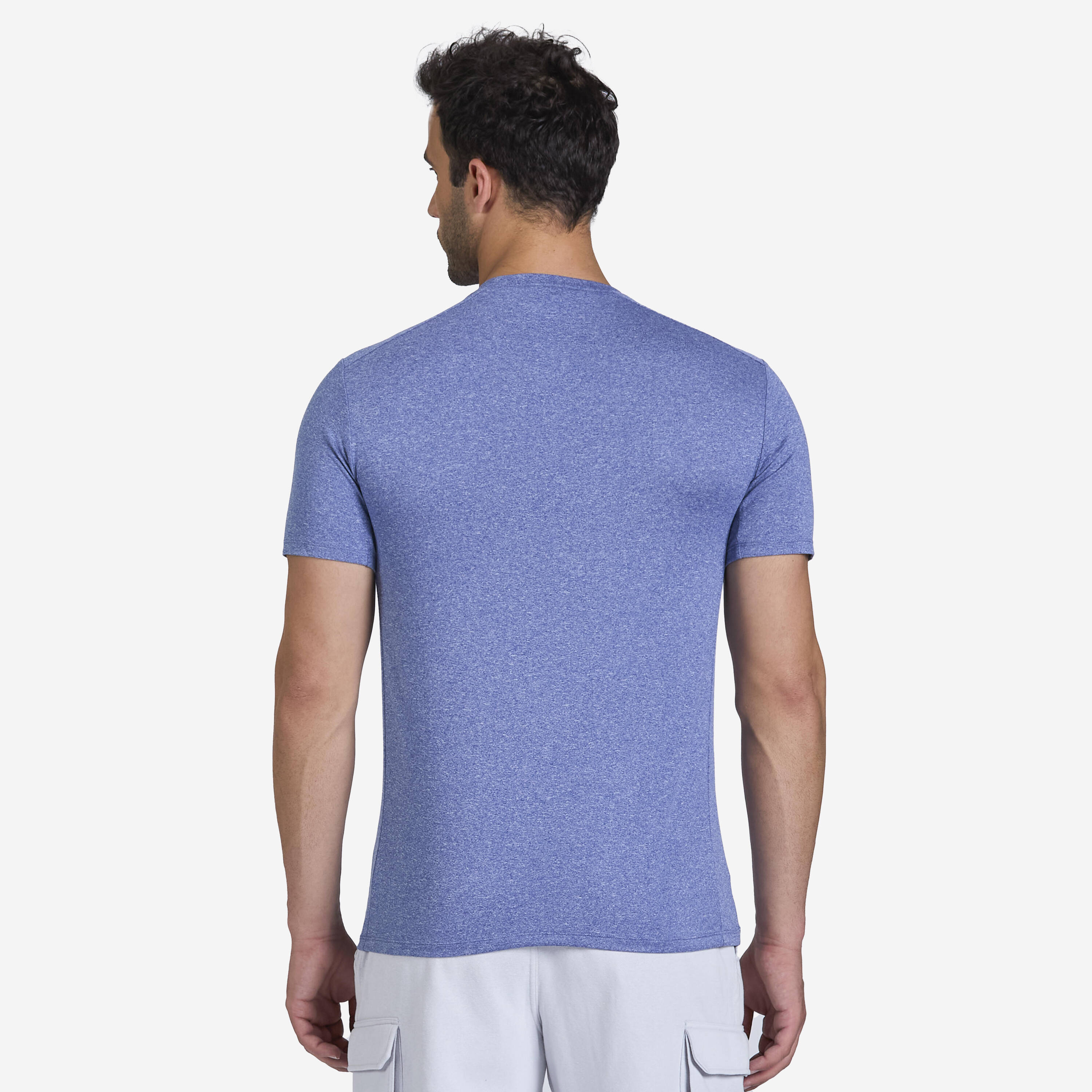 Basic Cardio Training T-Shirt TS 100 - Comet Blue -  4