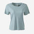 Women's Crew Neck Fitness T-Shirt 120 - Frozen Green