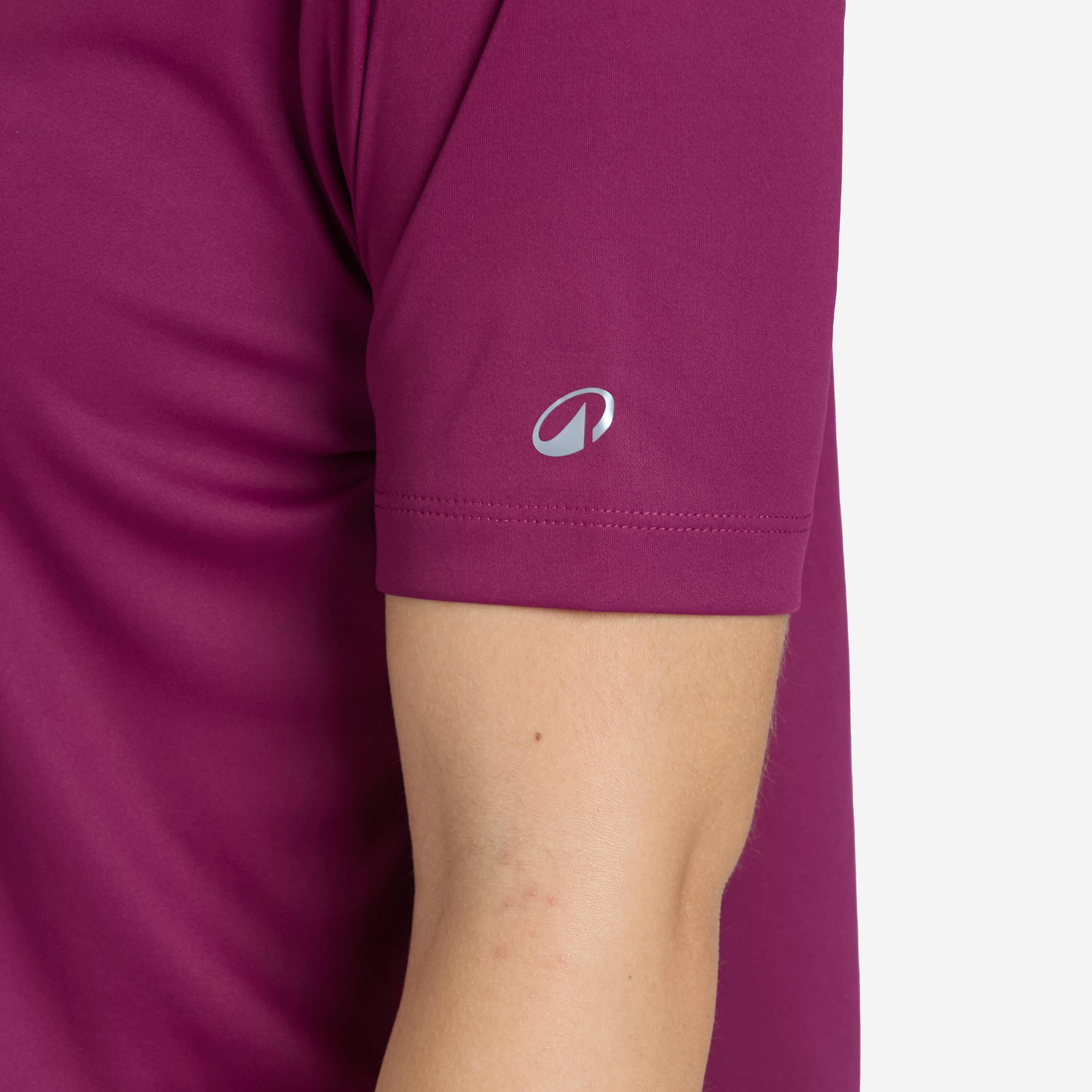 Women's Crew Neck Fitness T-Shirt 120 - Plum Purple -  5