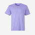 Men Gym T-Shirt Cotton 500 Essentials- Lavender Purple