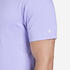 Men Gym T-Shirt Cotton 500 Essentials- Lavender Purple