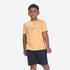 T-Shirt 500 - Orange Apricot Print