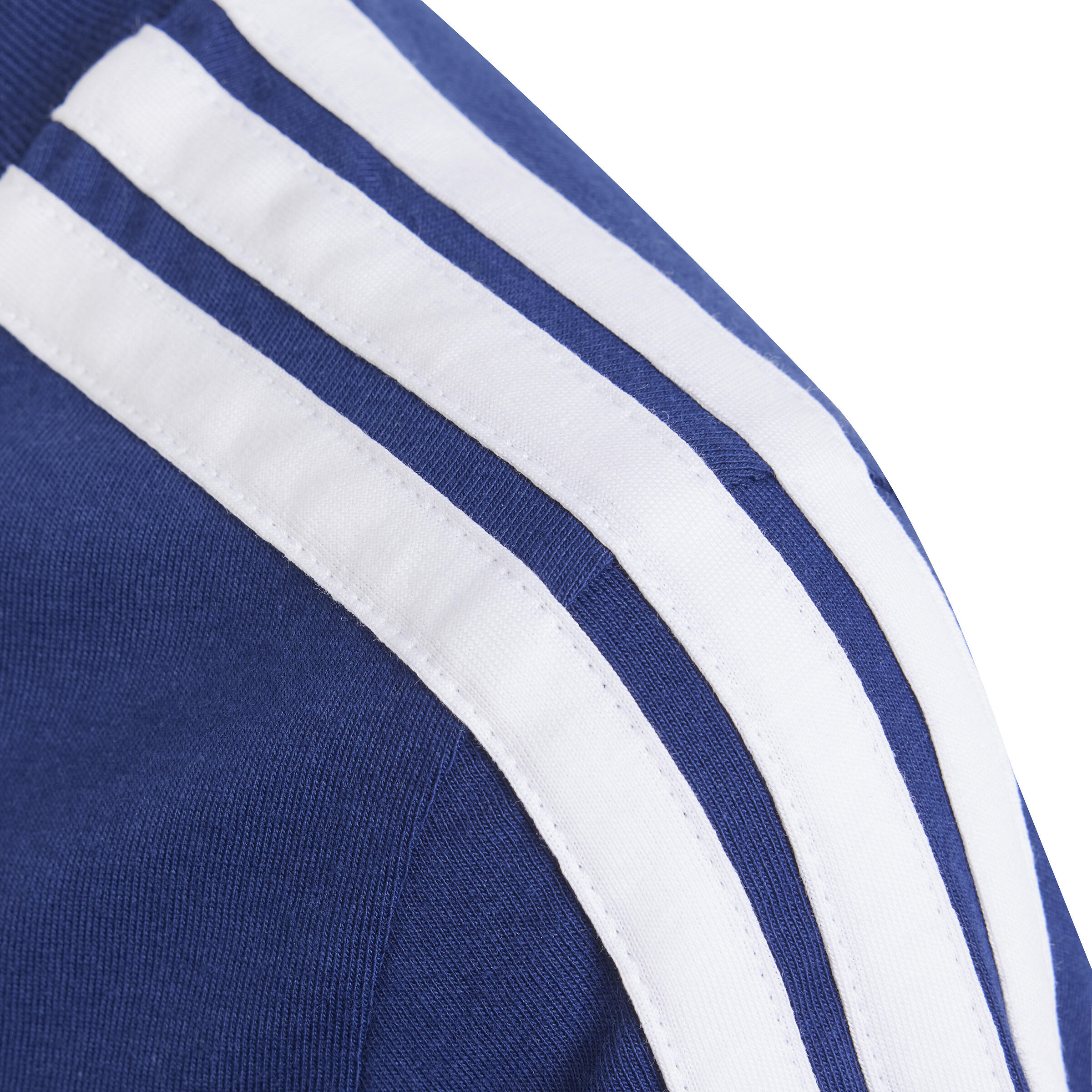 T-shirt ADIDAS bambino ginnastica regular fit cotone azzurra 7/13