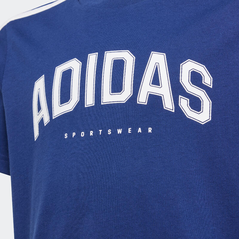 T-shirt en coton enfant, bleu