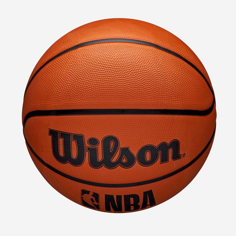 Ballon de basketball taille 7 - Ballon WILSON NBA DRV orange