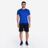 Men's Breathable Running T-Shirt Run 100-Indigo Blue