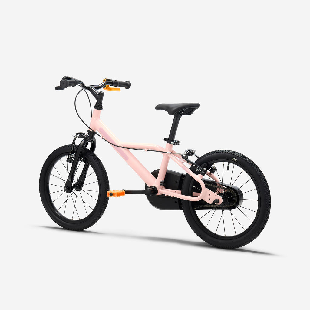 Vélo enfant 16 pouces 4-6 ans, DISCOVER 500 rose