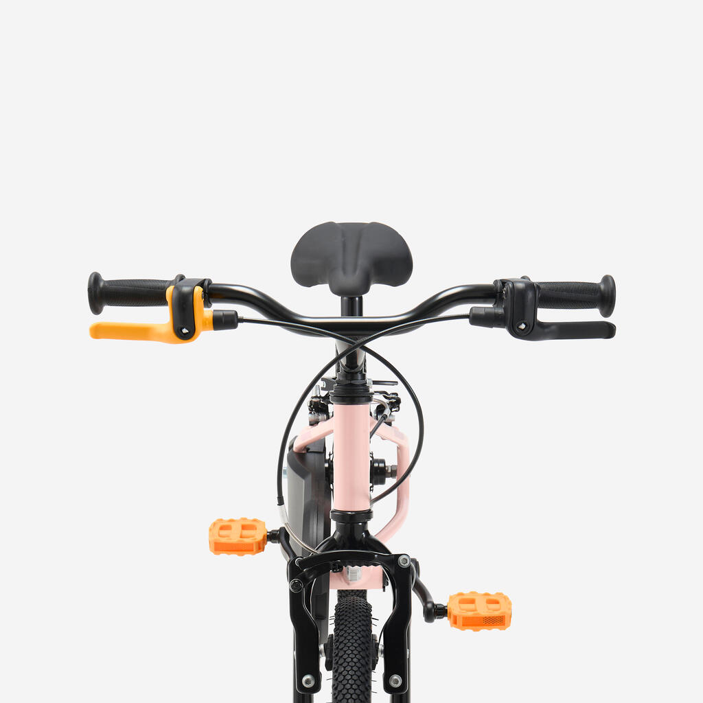 Vélo enfant 16 pouces 4-6 ans, DISCOVER 500 rouge
