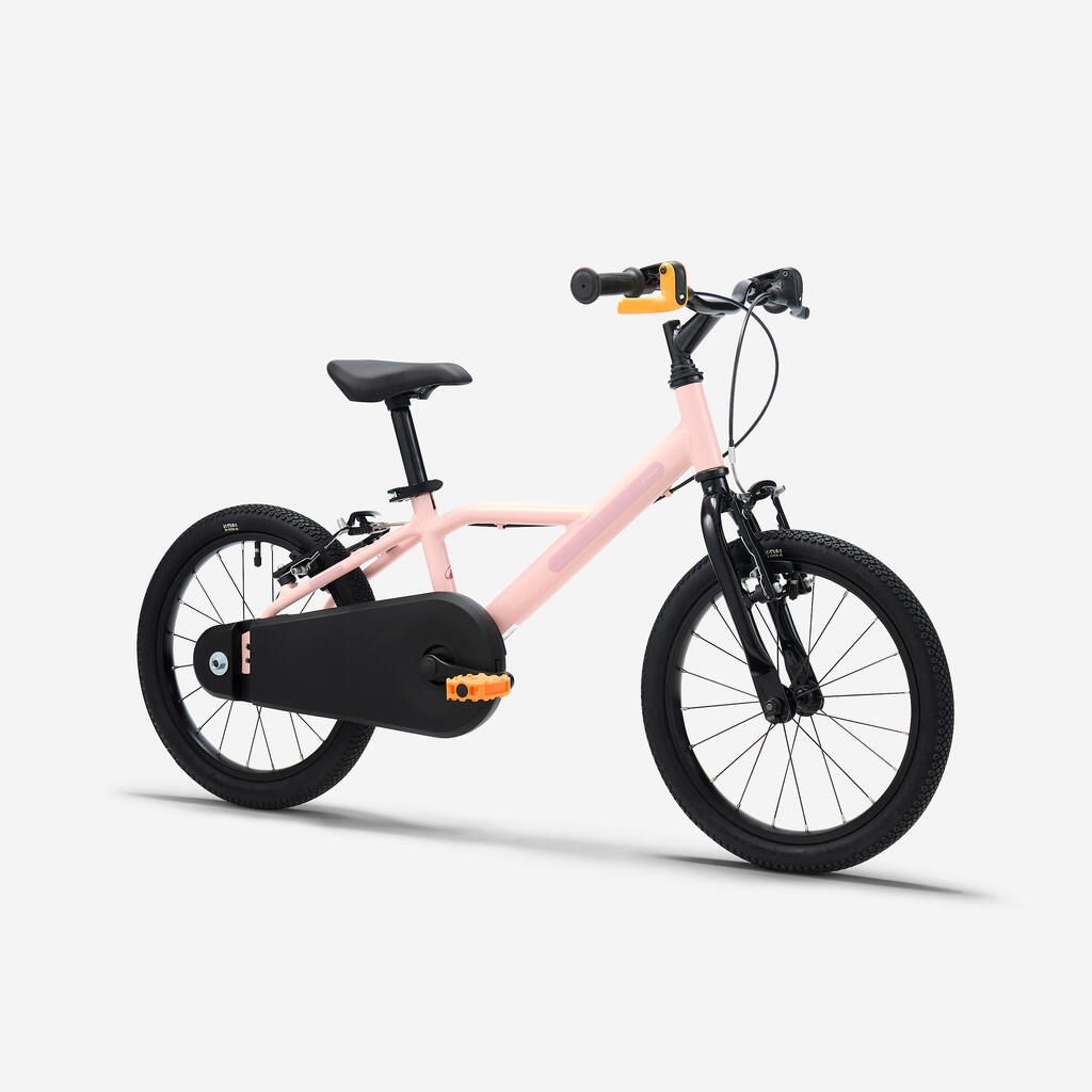Vélo enfant 16 pouces 4-6 ans, DISCOVER 500 rouge
