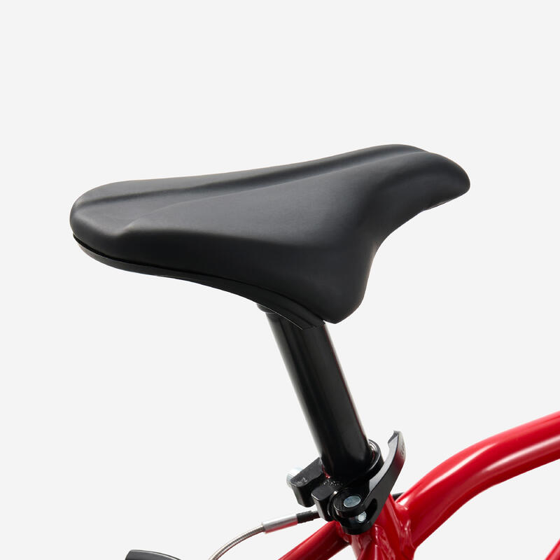 Bicicletă 16 inch 4-6 ani DISCOVER 500 Roșu Copii