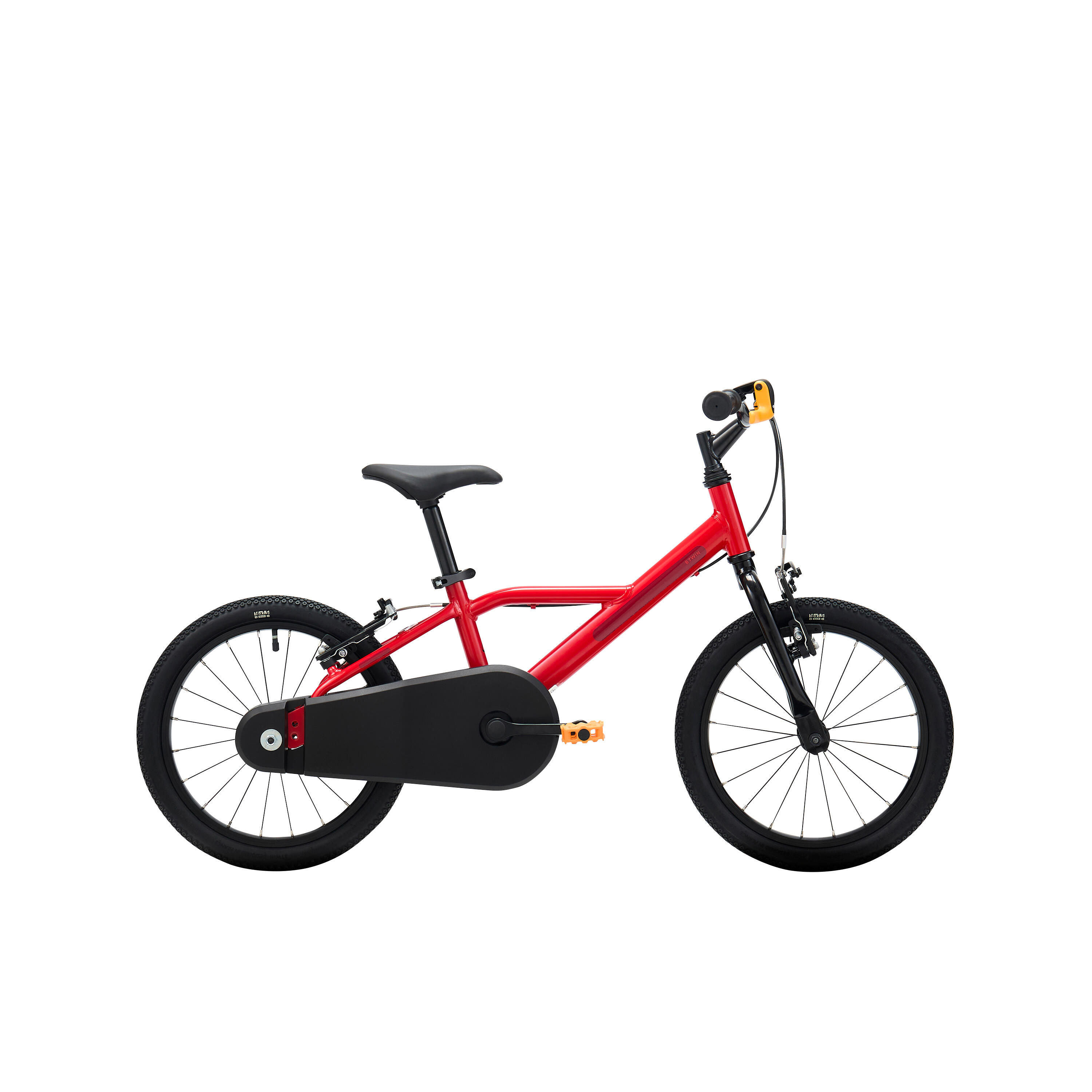 Decathlon UK BTWIN Bike 4-6 Years Old Discover 500 Red | FREE Click & Collect at Stores and Asda. 365 Days return available.