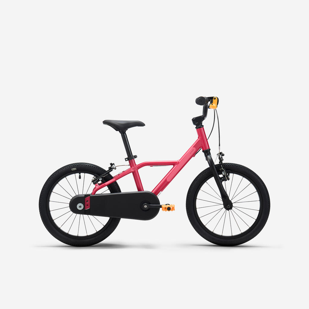 אופני ילדים 16" לגילאי 4 עד 6, דגם DISCOVER 900 - ורוד
