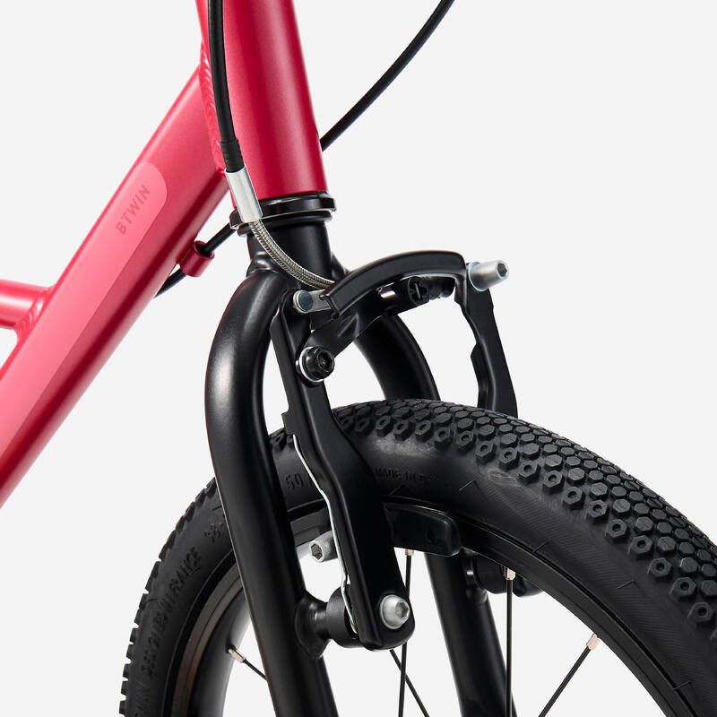 Vélo enfant 16 pouces 4-6 ans, DISCOVER 900 rose