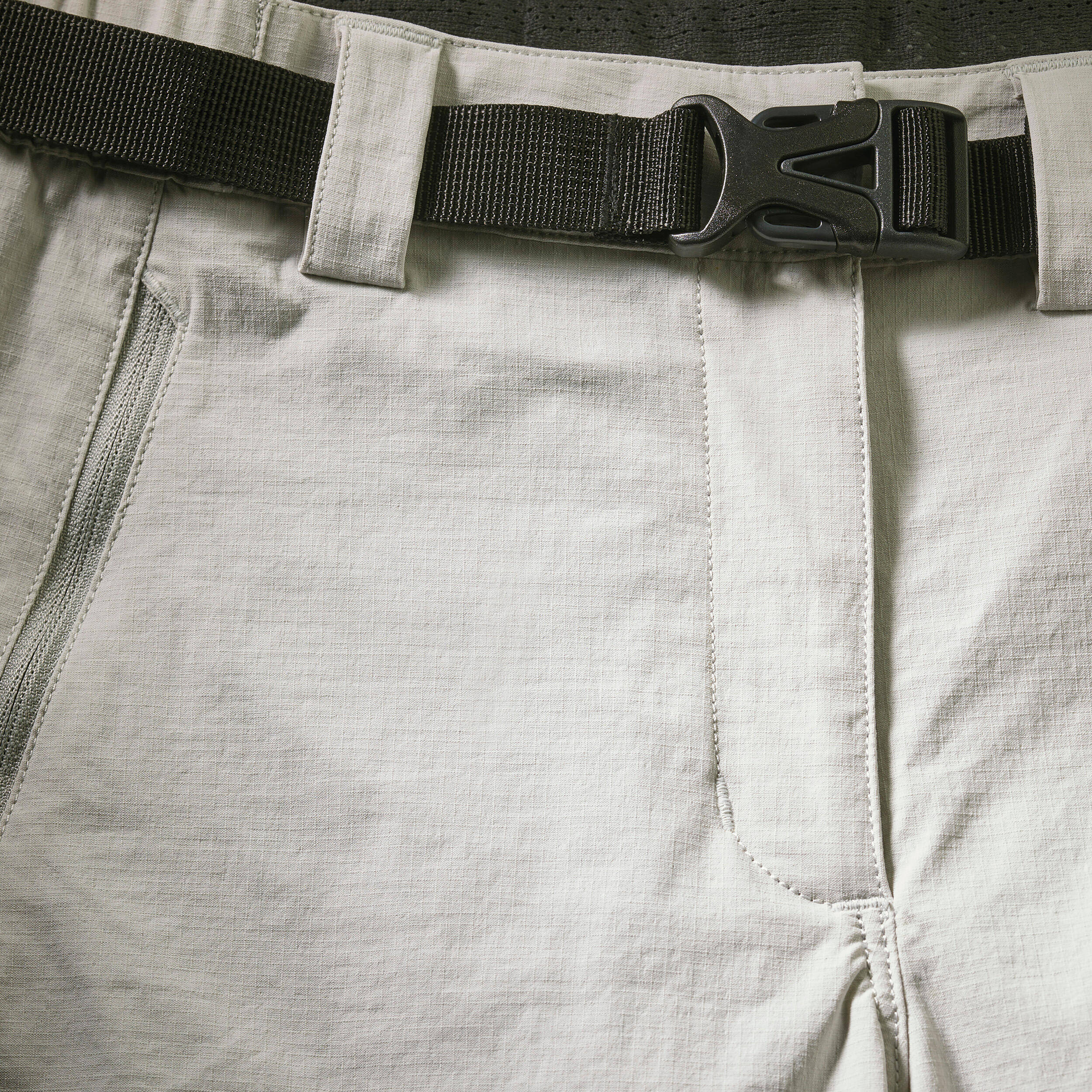 Women’s mountain trekking water-repellent trousers - MT500 - Grey -  5