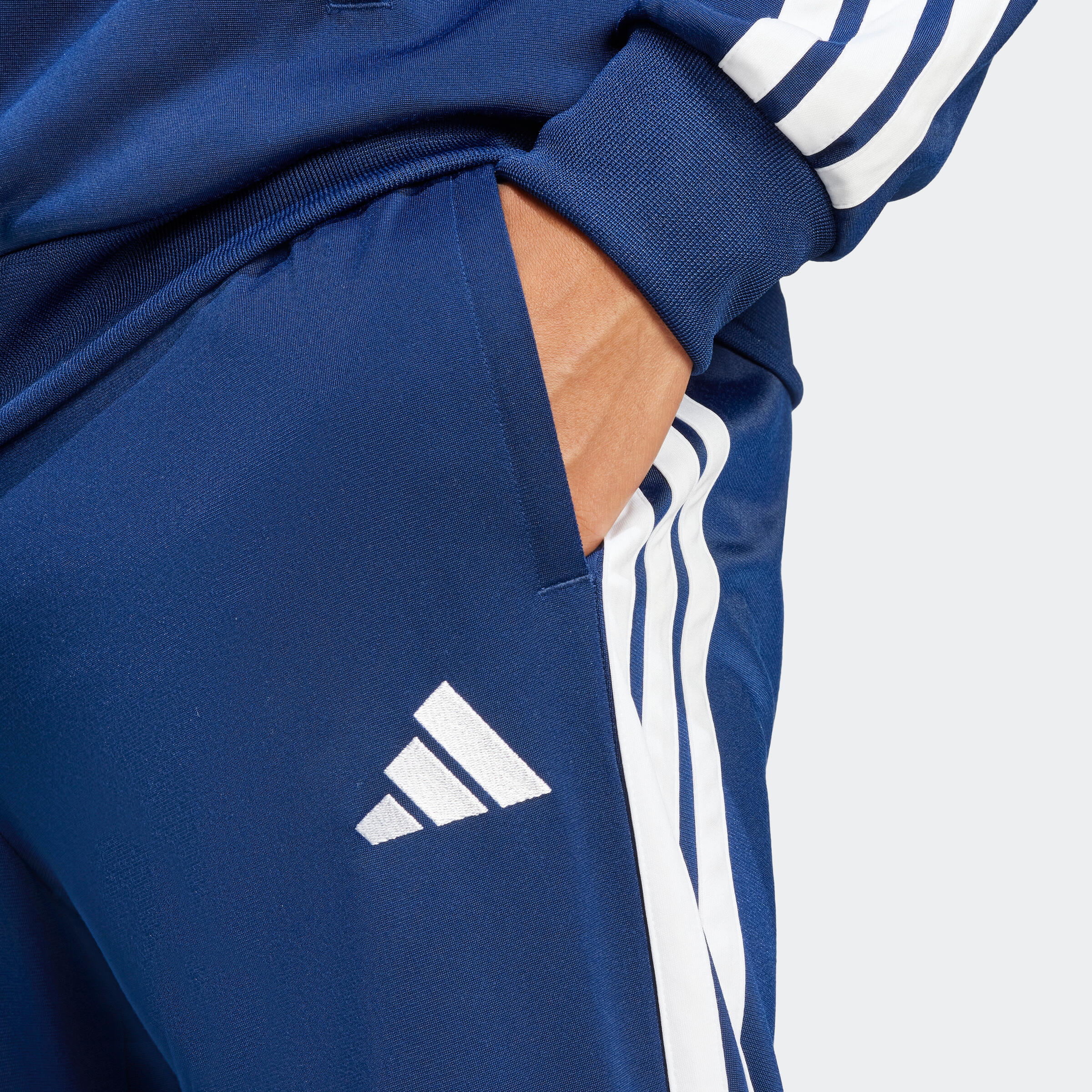 Sudadera completa de fitness Adidas para Hombre Azul Decathlon