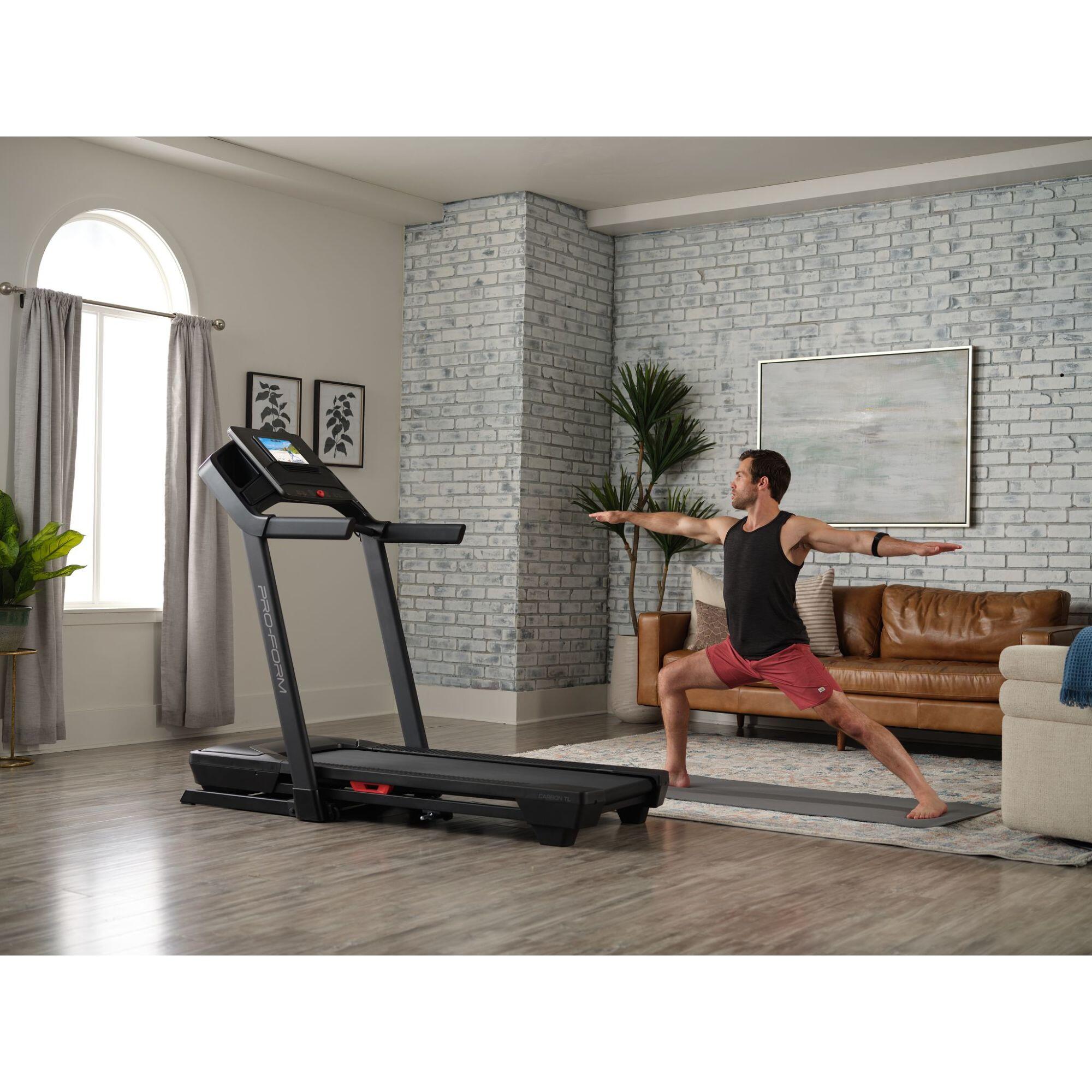 Passadeira de corrida dobrável e conectada iFit® Carbon TLS 7/9