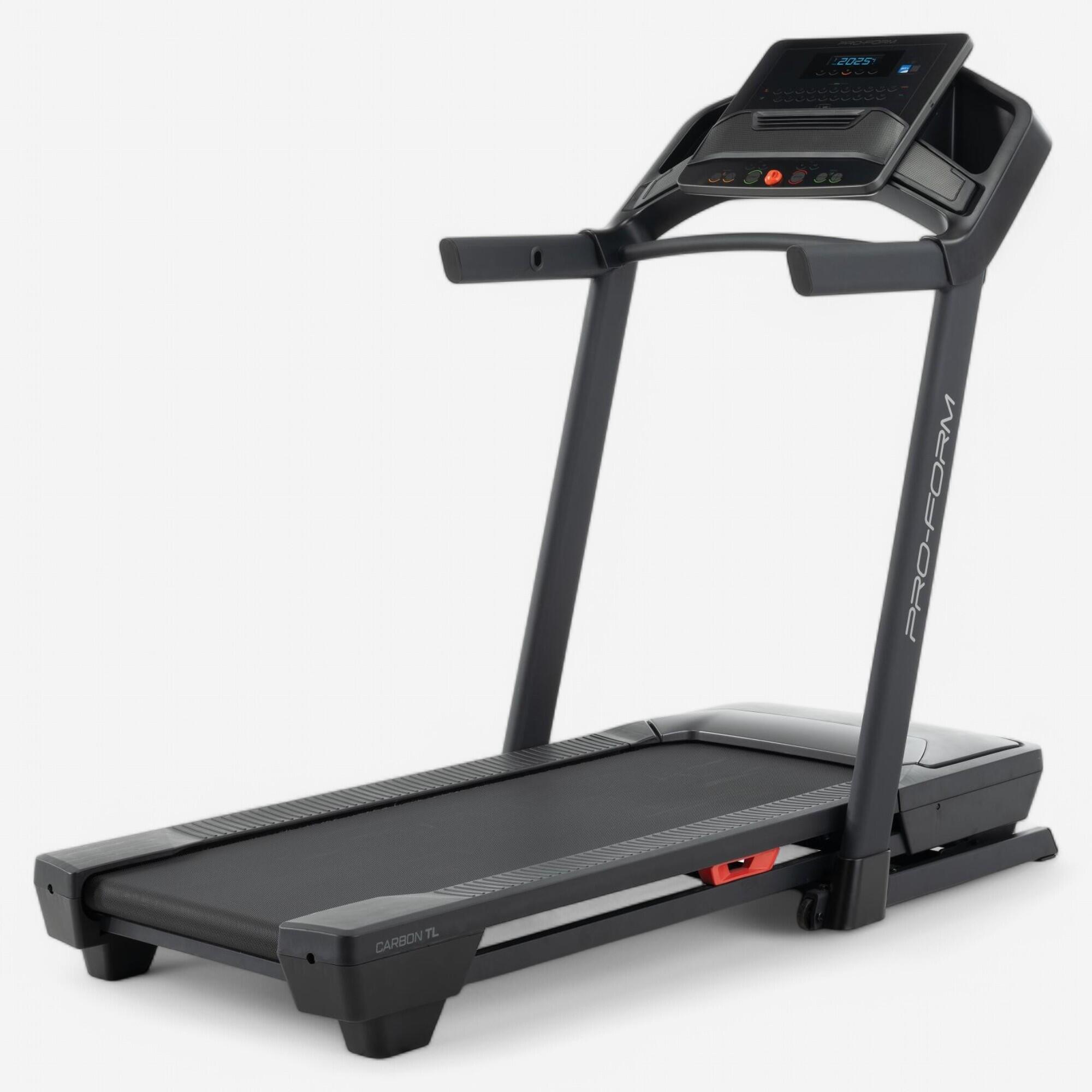 Passadeira de corrida dobrável e conectada ifit carbon tls