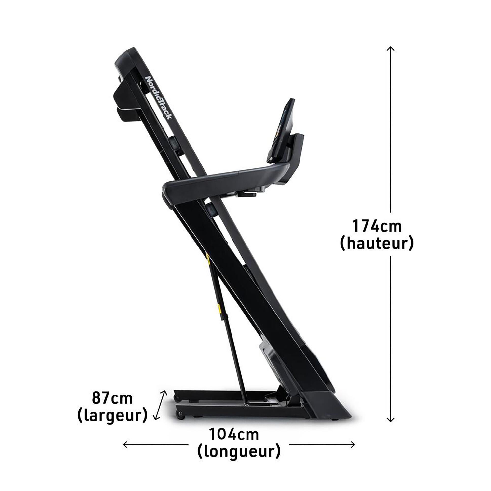 NORDICTRACK Bežecký pás T SERIES 9 s maximálnou rýchlosťou 20 km/h skladací bez · záber 4