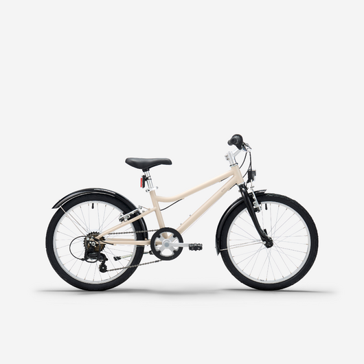 Vtc enfant 20&quot; 6-9 ans, BTWIN 500 beige