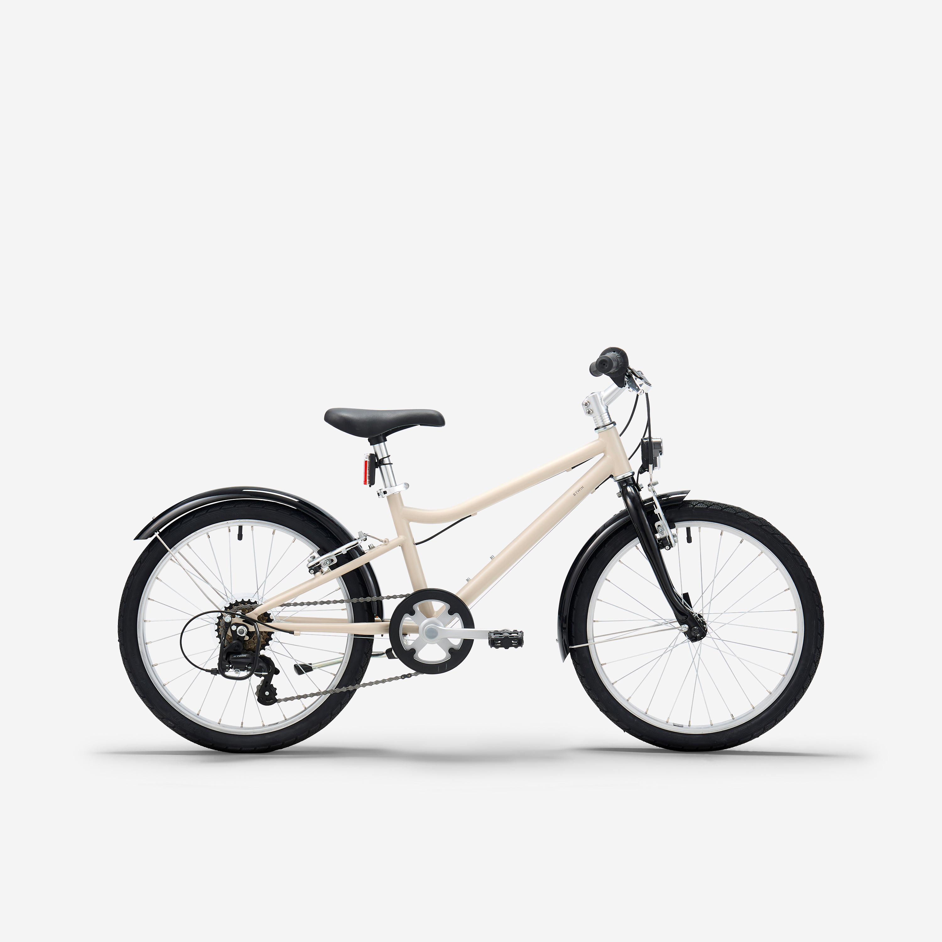 Vtc enfant 20" 6-9 ans, btwin 500 beige - Vélos & Accessoires - BTWIN- Clubs - Entreprises - Collectivités - Associations
