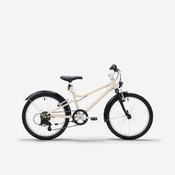 Vtc enfant 20" 6-9 ans, BTWIN 500 beige