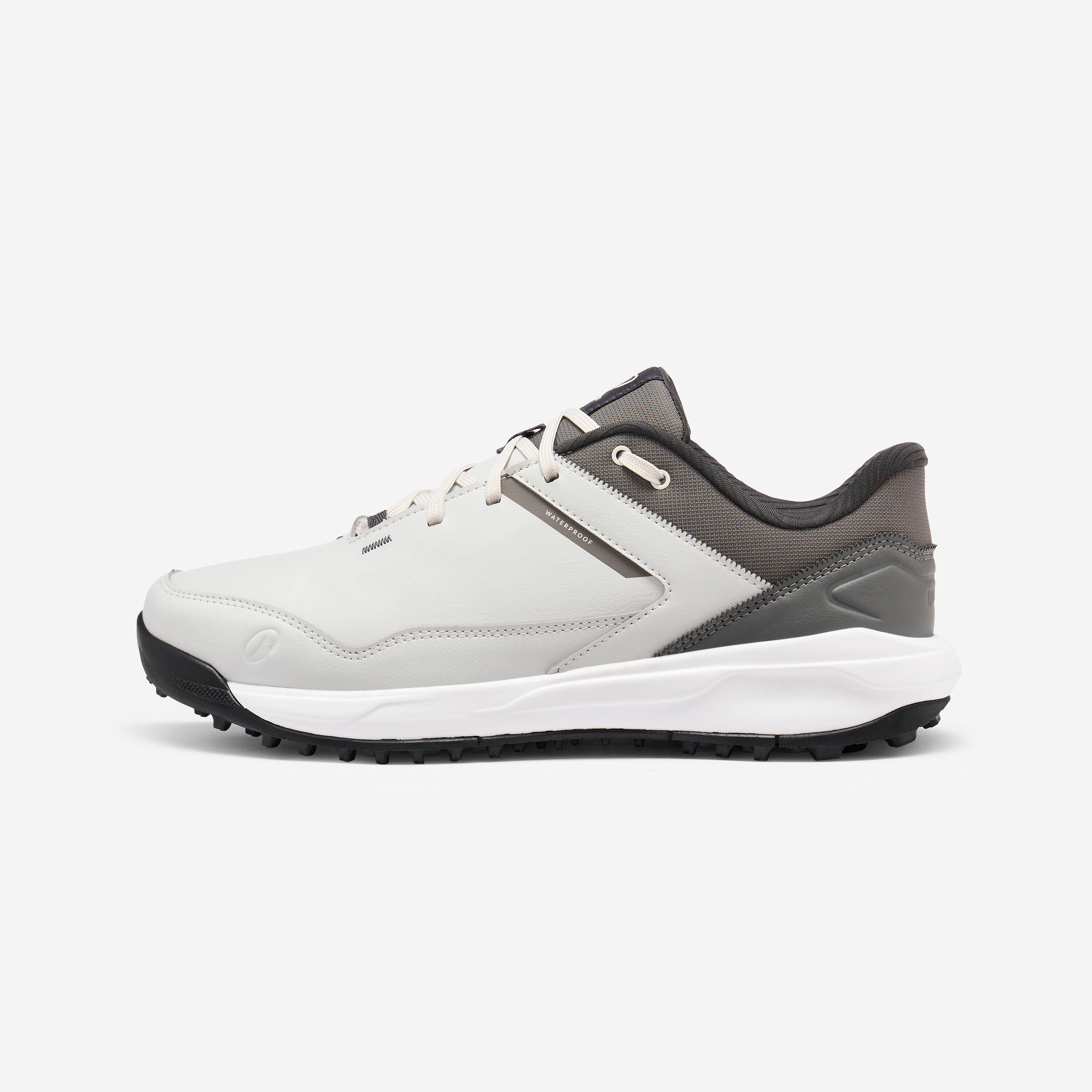 Waterproof Golf Shoes, MW500 grey -  4
