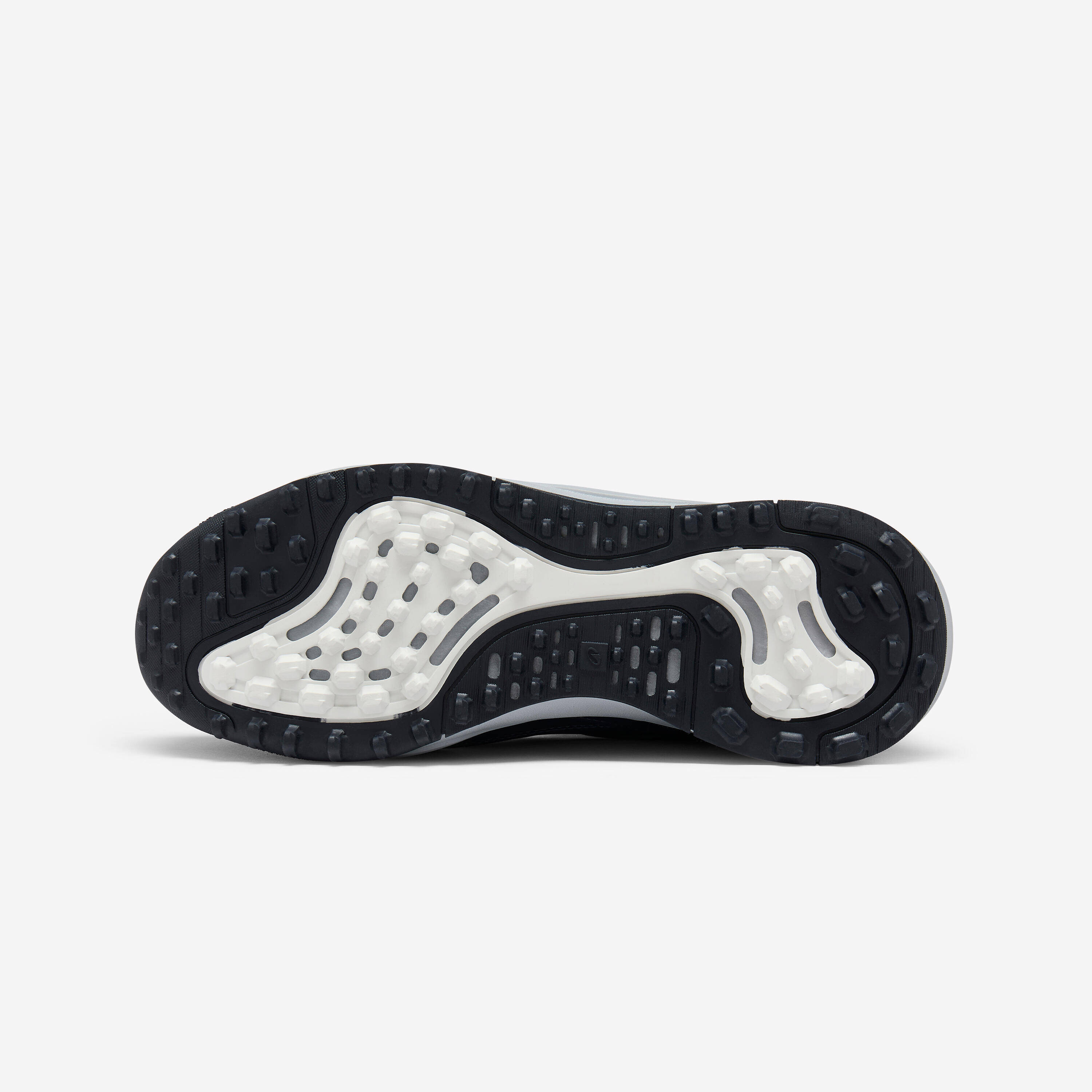 Waterproof Golf Shoes, MW500 navy and grey -  4