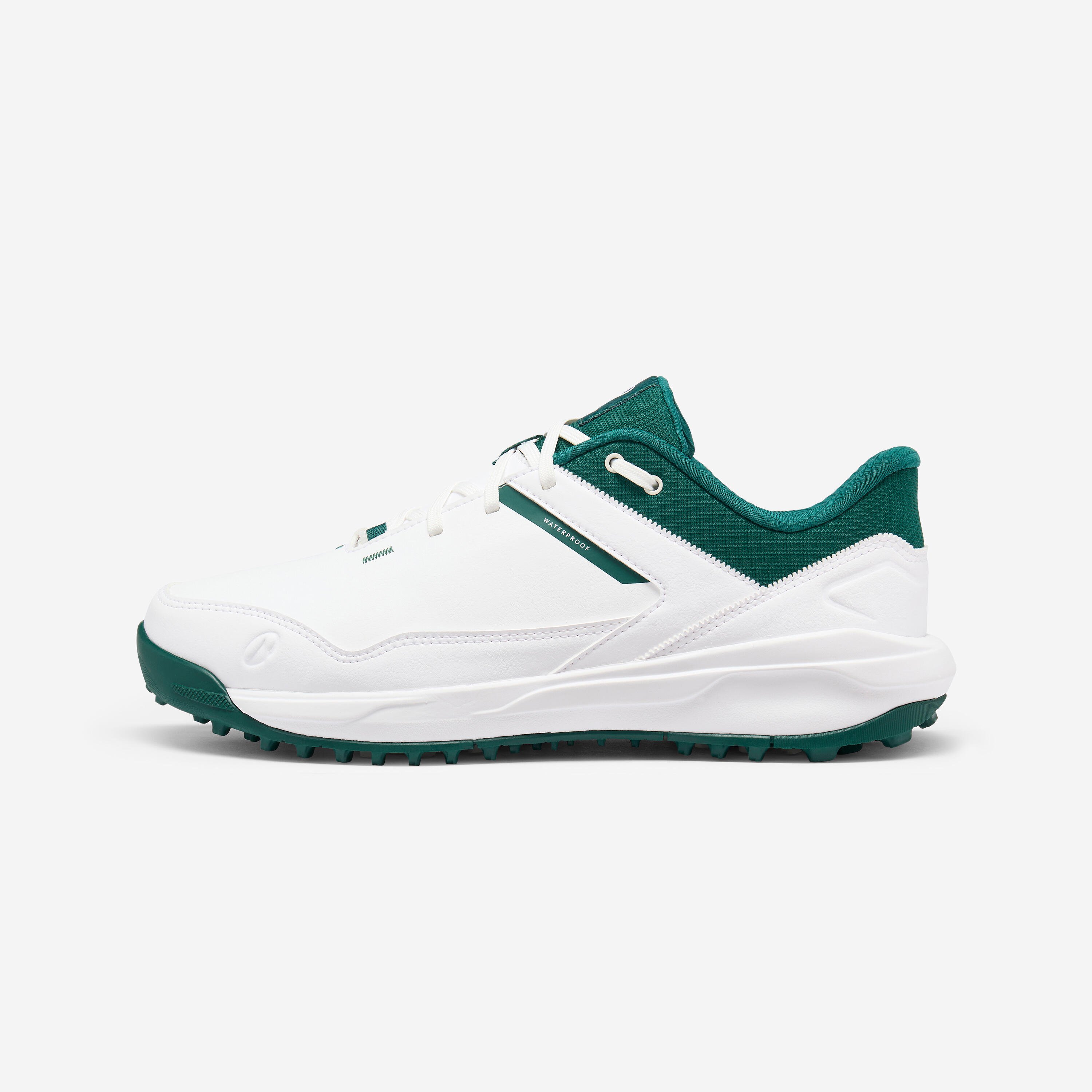 INESIS Unisex Golfschuhe wasserdicht - MW500 weiß/grün