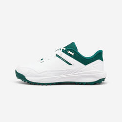 Chaussures de golf imperméables, MW500 blanc et vert