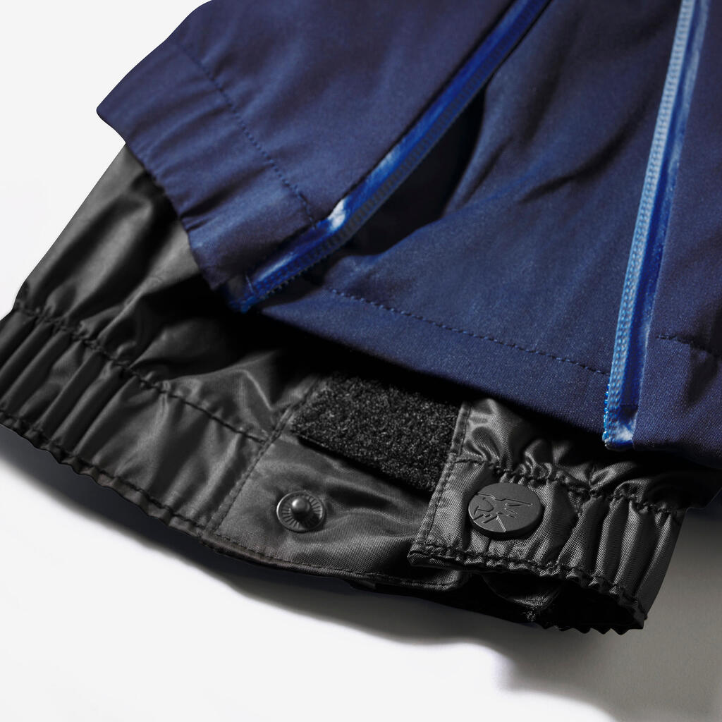 ŽENSKE VODOOTPORNE PANTALONE ZA PLANINARENJE ICE - PLAVO-CRNE