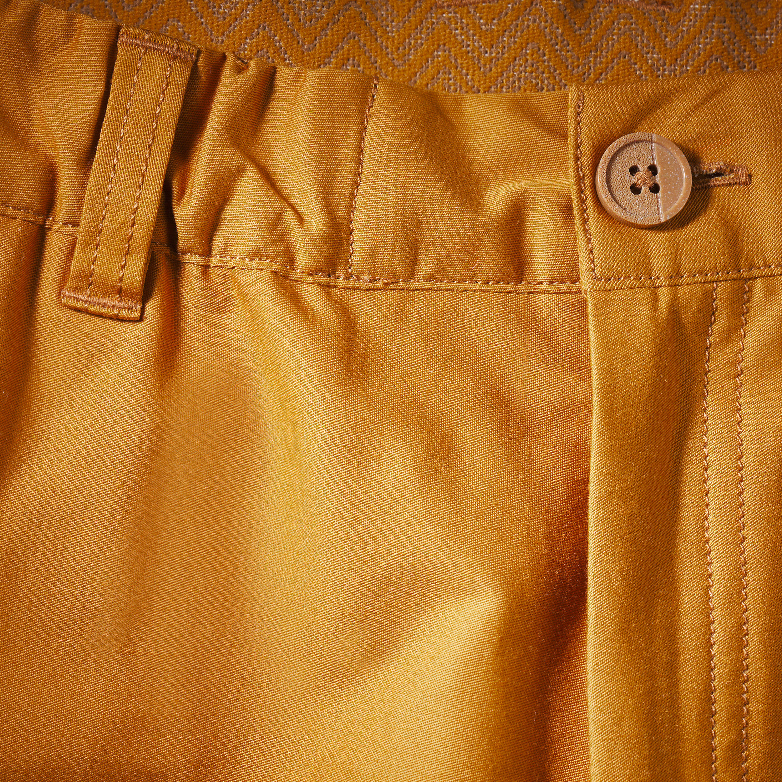 Herren stretch Klettershorts - Vertika ocker 8/10
