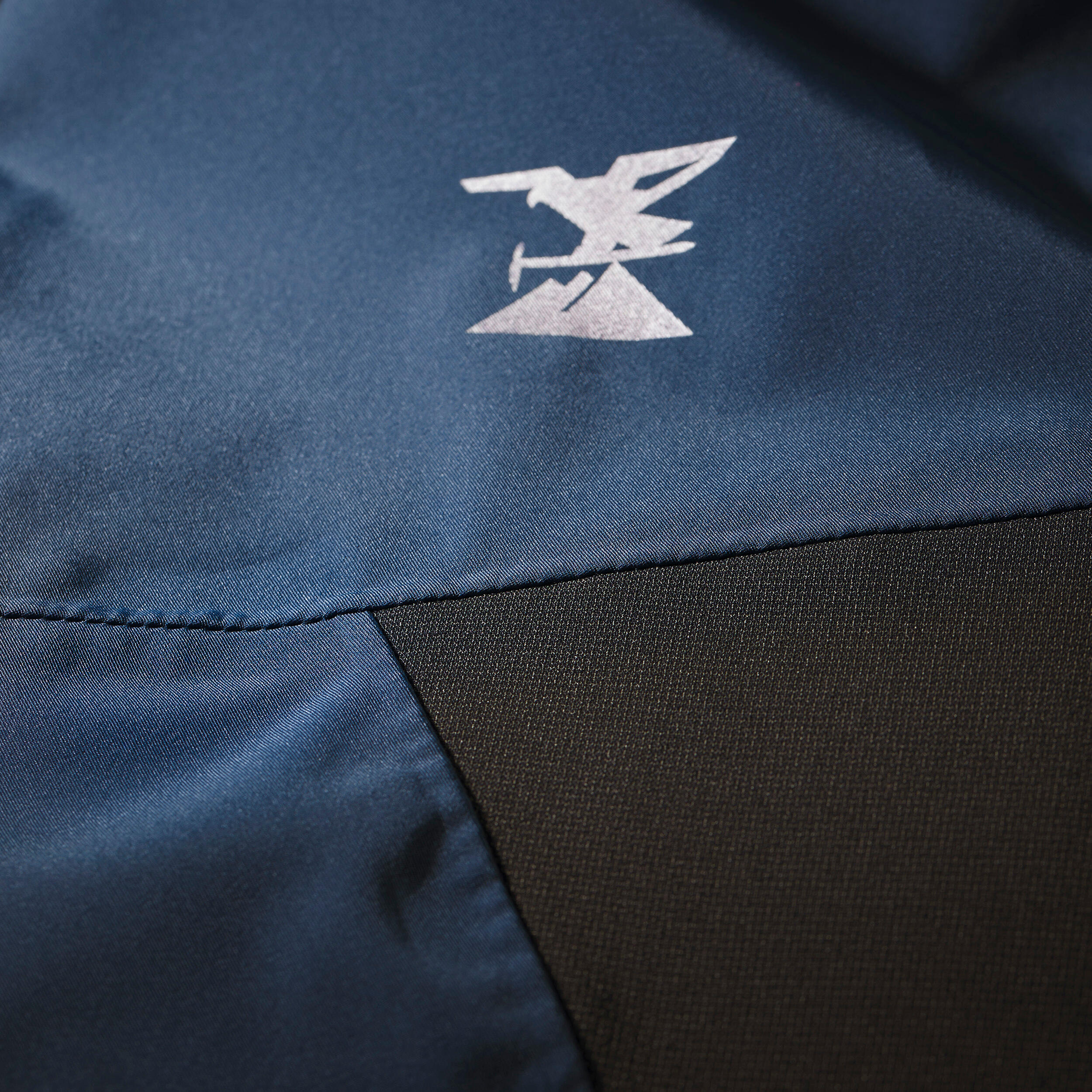 Pantalón impermeable alpinismo ICE Hombre - Azul pizarra 12/12