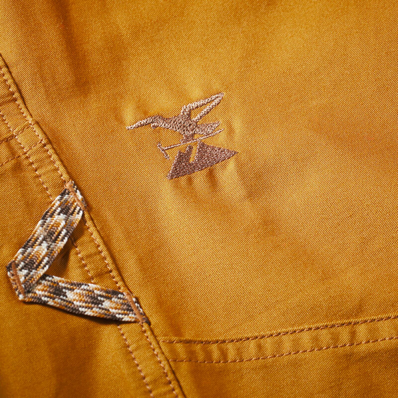 SHORT ESCALADE STRETCH -VERTIKA OCRE HOMME
